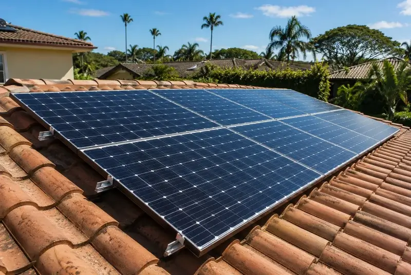 Installation de panneaux solaires à Erstein